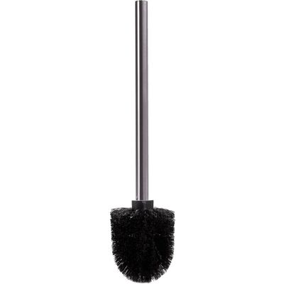WC-Bürste Schwarz mit Edelstahlgriff WC-Bürste Schwarz mit Edelstahlgriff