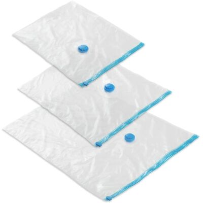 Tectake 30Er Set Vakuumbeutel In 3 Größen Mit Ein und Auslassventil Zahnloser Druckverschluss 95 x 60 x 1 cm Transparent Tectake 30Er Set Vakuumbeutel In 3 Größen Mit Ein und Auslassventil Zahnloser Druckverschluss 95 x 60 x 1 cm Transparent