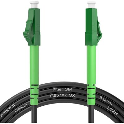 hb-digital LWL Simplex Patchkabel LC/LC APC Singlemode OS2 Armored 15m hb-digital LWL Simplex Patchkabel LC/LC APC Singlemode OS2 Armored 15m
