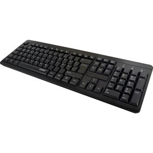 Schwaiger® PC Tastatur (QWERTZ) kabellos Schwarz Schwaiger® PC Tastatur (QWERTZ) kabellos Schwarz