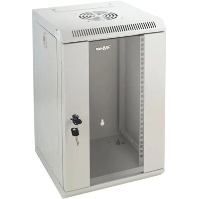 HMF 63309-07 Serverschrank Netzwerkschrank 9HE Wandgehäuse 10 Zoll Rack Lichtgrau HMF 63309-07 Serverschrank Netzwerkschrank 9HE Wandgehäuse 10 Zoll Rack Lichtgrau