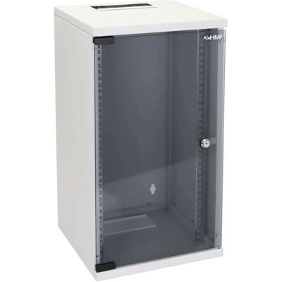 HMF 63412-07 Serverschrank Netzwerkschrank 12HE Wandgehäuse 10 Zoll Rack Lichtgrau HMF 63412-07 Serverschrank Netzwerkschrank 12HE Wandgehäuse 10 Zoll Rack Lichtgrau