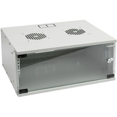 HMF 65704-07 Serverschrank Netzwerkschrank 4HE Unmontiert 19 Zoll Rack Lichtgrau HMF 65704-07 Serverschrank Netzwerkschrank 4HE Unmontiert 19 Zoll Rack Lichtgrau