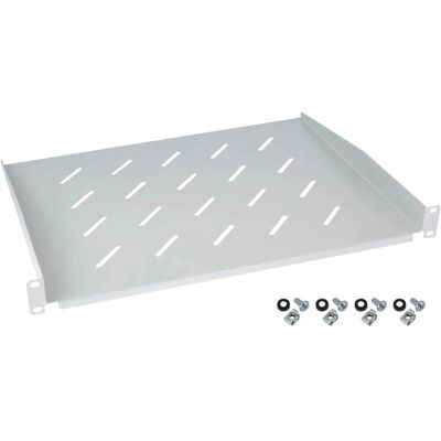 HMF 65499 Fachboden für Serverschrank 19 Zoll 1 HE 400mm Lichtgrau HMF 65499 Fachboden für Serverschrank 19 Zoll 1 HE 400mm Lichtgrau