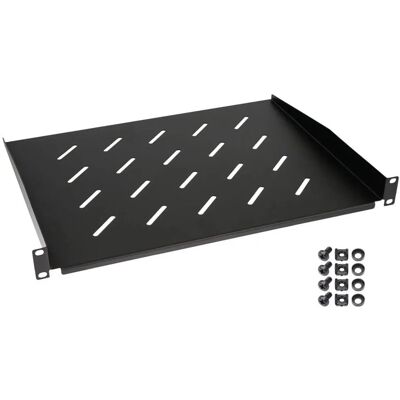 HMF 65499 Fachboden für Serverschrank 19 Zoll 1 HE 350mm Schwarz HMF 65499 Fachboden für Serverschrank 19 Zoll 1 HE 350mm Schwarz