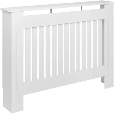 Tectake Heizkörperabdeckung Vila Verschiedene Größen Stilvolles Lamellendesign 112 x 19 x 82 cm 19 x 112 x 82 cm Weiß Tectake Heizkörperabdeckung Vila Verschiedene Größen Stilvolles Lamellendesign 112 x 19 x 82 cm 19 x 112 x 82 cm Weiß
