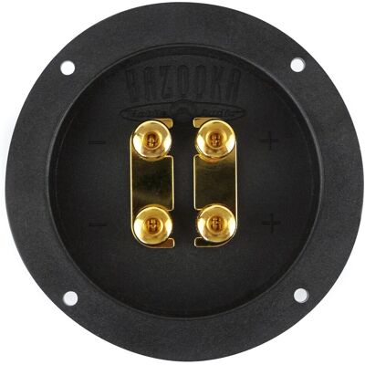 Dynavox Modell 090003 - Stoßfester Bifilarlautsprecheranschluss Dynavox Modell 090003 - Stoßfester Bifilarlautsprecheranschluss