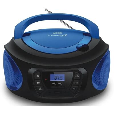 Cyberlux CL-610 CD-Player Tragbar CD/MP3/USB Radio Blau Cyberlux CL-610 CD-Player Tragbar CD/MP3/USB Radio Blau