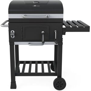 EL FUEGO Calgary Holzkohlegrill - Thermometer, Stahlroste, Einfacher Aufbau EL FUEGO Calgary Holzkohlegrill - Thermometer, Stahlroste, Einfacher Aufbau