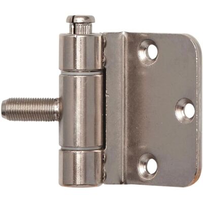 SFS - Stahlzargenband 3-teilig 18x62 - Stahl vernickelt - 18x62mm - Door hardware SFS - Stahlzargenband 3-teilig 18x62 - Stahl vernickelt - 18x62mm - Door hardware