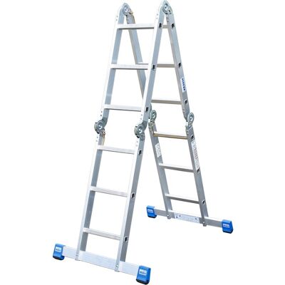 KRAUSE KRAUSE STABILO Aluminium Teleskopleiter - Mehrzweckleiter KRAUSE KRAUSE STABILO Aluminium Teleskopleiter - Mehrzweckleiter