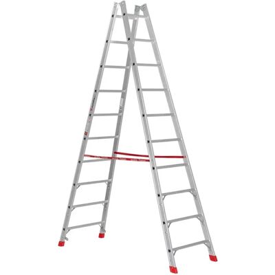 Euroline - Premium 305 - 2x10 Sprossen - 32mm Auftritt - Leiter Euroline - Premium 305 - 2x10 Sprossen - 32mm Auftritt - Leiter