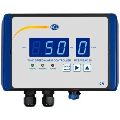 PCE Instruments Anemometer Kalibrerad (ISO) 0 bis 50 m/s PCE Instruments Anemometer Kalibrerad (ISO) 0 bis 50 m/s