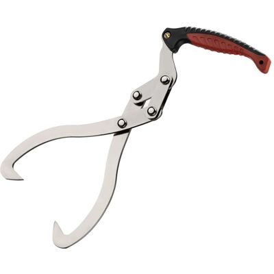 Wiltec Handpackzange Ø30Cm Holzzange 44Cm Packzange Stahl Holzgreifer Forstzange Wiltec Handpackzange Ø30Cm Holzzange 44Cm Packzange Stahl Holzgreifer Forstzange