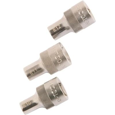 Lux-Tools - LUX Comfort E10 E11 E12 - 12,5 mm - Inbusschlüssel-Set Lux-Tools - LUX Comfort E10 E11 E12 - 12,5 mm - Inbusschlüssel-Set