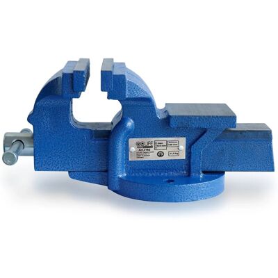 CCLIFE Feststehend Schraubstock Gusseisen 150mm für Werkbank Werkbankschraubstock Parallelschraubstock CCLIFE Feststehend Schraubstock Gusseisen 150mm für Werkbank Werkbankschraubstock Parallelschraubstock
