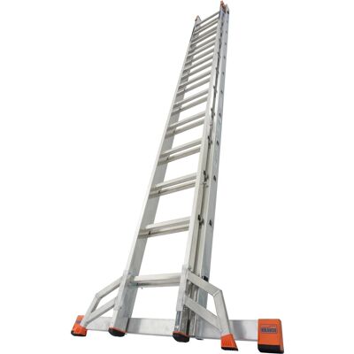 KRAUSE Schiebeleiter Fabilo - Verstellbar, Aluminium, 24 Sprossen KRAUSE Schiebeleiter Fabilo - Verstellbar, Aluminium, 24 Sprossen