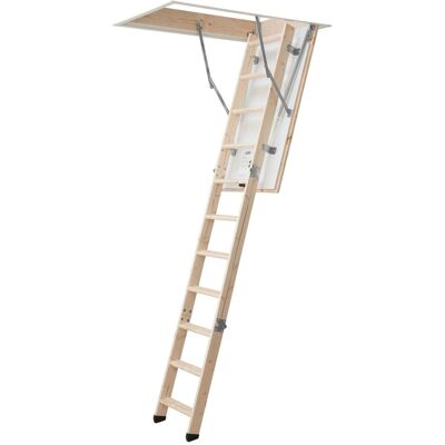 DOLLE Kompakt Bodentreppe - 11 Stufen, 120x70cm, natur Fichte DOLLE Kompakt Bodentreppe - 11 Stufen, 120x70cm, natur Fichte