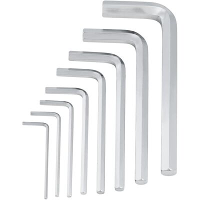 LUX-TOOLS Stiftschlüsselbox 8-teilig Innensechskant Comfort LUX-TOOLS Stiftschlüsselbox 8-teilig Innensechskant Comfort