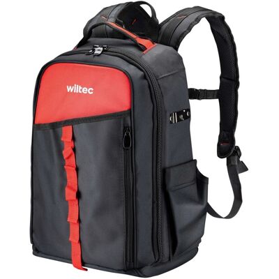 Wiltec Werkzeugrucksack 33X20X43Cm Werkzeugtasche 16 Fächer Werkzeug Rucksack Wiltec Werkzeugrucksack 33X20X43Cm Werkzeugtasche 16 Fächer Werkzeug Rucksack