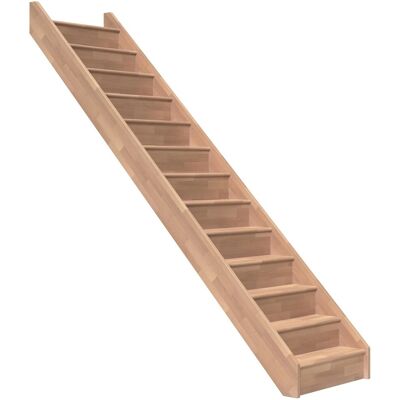 Dolle Wangentreppe Paris gerade mit Setzstufen Buche FSC Dolle Wangentreppe Paris gerade mit Setzstufen Buche FSC