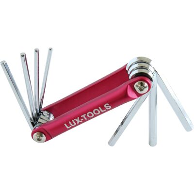 LUX-TOOLS Stiftschlüsselsatz 7-teilig Innensechskant 2,5 mm - 6 mm LUX-TOOLS Stiftschlüsselsatz 7-teilig Innensechskant 2,5 mm - 6 mm