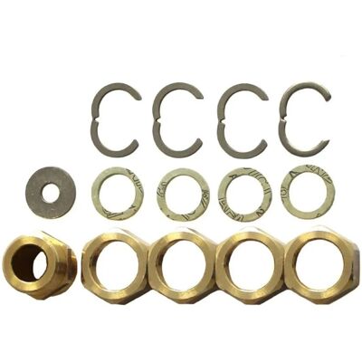 Boni-Shop Verschraubungsset Schraubensatz für Aeroline Dn25 Edelstahl Boni-Shop Verschraubungsset Schraubensatz für Aeroline Dn25 Edelstahl