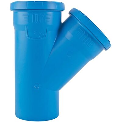 Marley Einfachabzweig dBlue 45° DN 90/50 Marley Einfachabzweig dBlue 45° DN 90/50