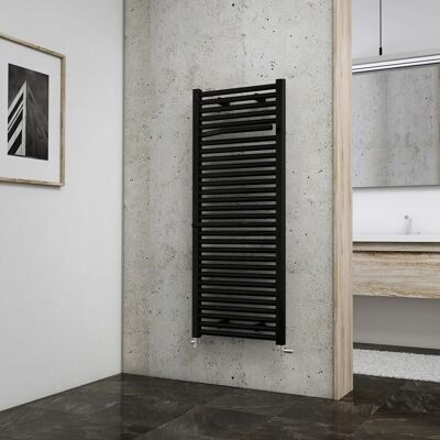 Schulte Design-Heizkörper Miami mit Anschluss von unten 754 W Anthrazit Schulte Design-Heizkörper Miami mit Anschluss von unten 754 W Anthrazit