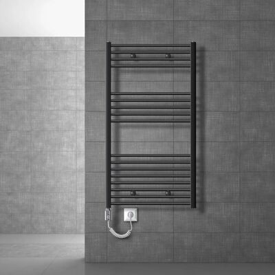 LUXEBATH RD 10 Elektrischer Badezimmerheizer - Anthrazit, 900W, 750x1200mm LUXEBATH RD 10 Elektrischer Badezimmerheizer - Anthrazit, 900W, 750x1200mm