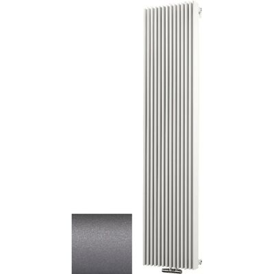 Schulte Design-Heizkörper London mit Mittenanschluss 1.556 W Reflex-Grau Schulte Design-Heizkörper London mit Mittenanschluss 1.556 W Reflex-Grau