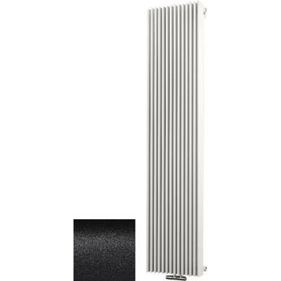 Schulte Design-Heizkörper London mit Mittenanschluss 1.556 W Pearl-Schwarz Schulte Design-Heizkörper London mit Mittenanschluss 1.556 W Pearl-Schwarz
