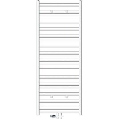ECD Germany Badheizkörper Mittelanschluss 750x1800 mm Weiß mit Thermostat Durch ECD Germany Badheizkörper Mittelanschluss 750x1800 mm Weiß mit Thermostat Durch