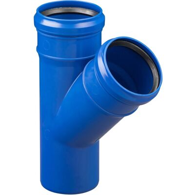 Marley HT Silent Abwasser-Rohrsystem Abzweig DN 110/50, 45° Marley HT Silent Abwasser-Rohrsystem Abzweig DN 110/50, 45°