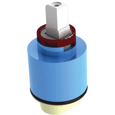 Delabie Keramikkartusche Ø 40 mm mit Druckausgleichsfunktion, mit Sockel Delabie Keramikkartusche Ø 40 mm mit Druckausgleichsfunktion, mit Sockel