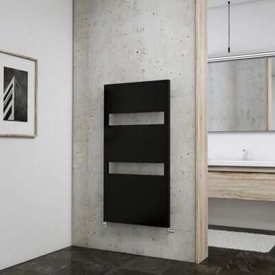 Schulte Design-Heizkoerper Turin mit 438 W Leistung in Anthrazit, 1143x605mm Schulte Design-Heizkoerper Turin mit 438 W Leistung in Anthrazit, 1143x605mm