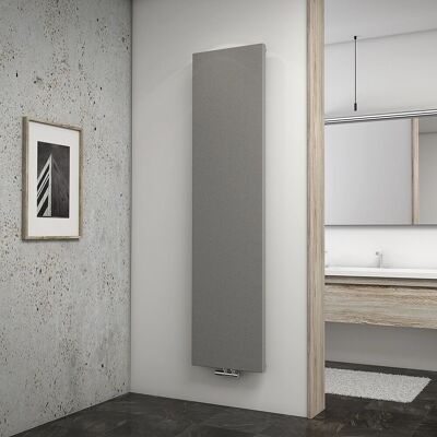 Schulte Design-Heizkörper New York mit Mittenanschluss 771 W Reflex Grau Schulte Design-Heizkörper New York mit Mittenanschluss 771 W Reflex Grau