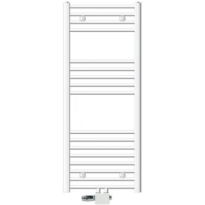 ECD Germany Badheizkörper Mittelanschluss 500x1200 mm Weiß mit Anschlussgarnitur ECD Germany Badheizkörper Mittelanschluss 500x1200 mm Weiß mit Anschlussgarnitur