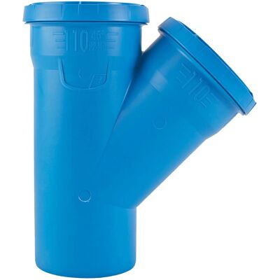 Marley Einfachabzweig dBlue 45° DN 90/90 Marley Einfachabzweig dBlue 45° DN 90/90