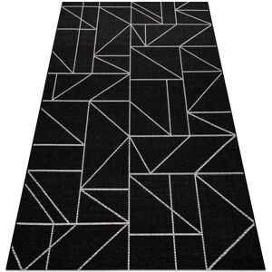 RugsX Teppich Floorlux VG15260 Schwarz 140cm 200cm RugsX Teppich Floorlux VG15260 Schwarz 140cm 200cm