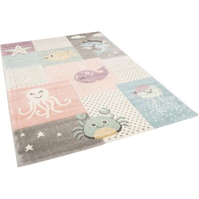 Pergamon - Maui Kids - Unterwasserwelt - Handkonturenschnitt - 140 x 200 cm - Teppich Pergamon - Maui Kids - Unterwasserwelt - Handkonturenschnitt - 140 x 200 cm - Teppich