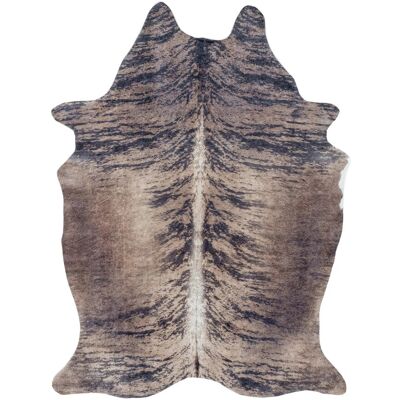Morhane Etosha Gnoe Braun - Rutschfester Rechteckiger Webteppich 100x135cm Morhane Etosha Gnoe Braun - Rutschfester Rechteckiger Webteppich 100x135cm