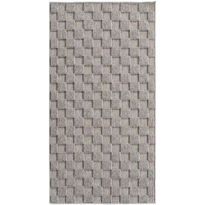 Ayyildiz Flachgewebeteppich Helix 2203 Silber 80 cm x 150 cm Ayyildiz Flachgewebeteppich Helix 2203 Silber 80 cm x 150 cm