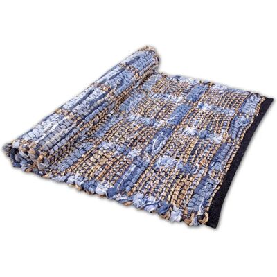 Bestlivings Flickenteppiche Jeans 140 x 200 cm Jeans Square Bestlivings Flickenteppiche Jeans 140 x 200 cm Jeans Square