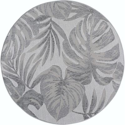 Ayyildiz Outdoor-Teppich Desert 1302 Grau Ø 200 cm Ayyildiz Outdoor-Teppich Desert 1302 Grau Ø 200 cm