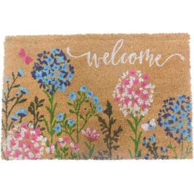 Relaxdays Fußmatte Kokosfaser Mehrfarbig Rutschfest mit Schriftzug 1,5 cm x 60 cm x 40 cm 1,4 kg Relaxdays Fußmatte Kokosfaser Mehrfarbig Rutschfest mit Schriftzug 1,5 cm x 60 cm x 40 cm 1,4 kg