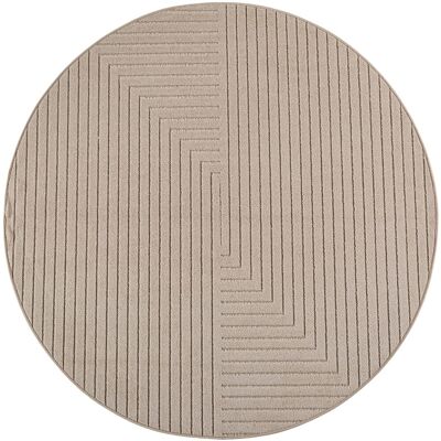 Ayyildiz Kurzflorteppich Nova 1202 Beige Ø 160 cm Ayyildiz Kurzflorteppich Nova 1202 Beige Ø 160 cm