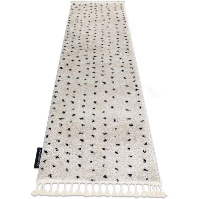 RugsX Teppich Berber Creme 70cm 200cm RugsX Teppich Berber Creme 70cm 200cm