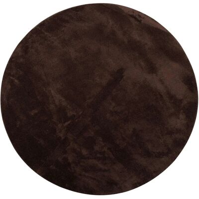 vidaXL Bereichsteppiche Rund HUARTE Braun Ø 160 CM Polyester 42022479 vidaXL Bereichsteppiche Rund HUARTE Braun Ø 160 CM Polyester 42022479