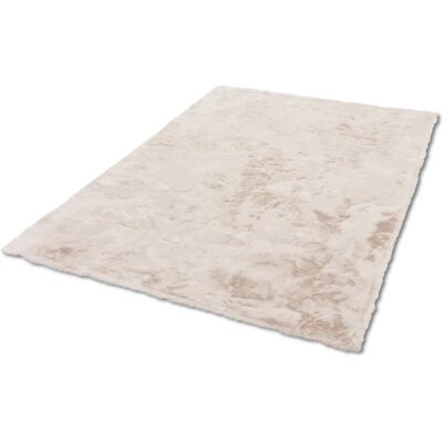 SCHÖNER WOHNEN-KOLLEKTION Tender Beigefellteppich - Teppich, Microfaser, Weich, 120x180cm SCHÖNER WOHNEN-KOLLEKTION Tender Beigefellteppich - Teppich, Microfaser, Weich, 120x180cm